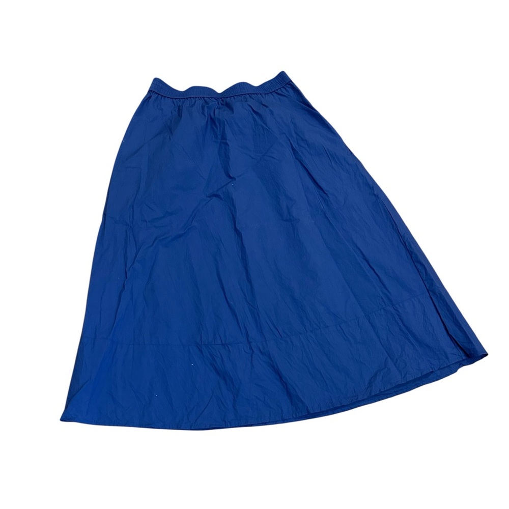 LOFT A-Line Skirt in Royal Blue